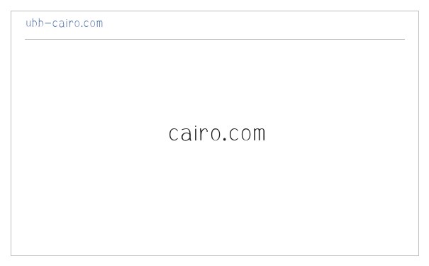 Ubb-cairo.com - Home 缩略图